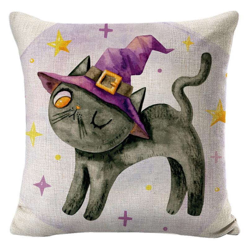 Pillow Christmas Pillowcase Set Home Bed Cushion Cover Office Sofa Waist Cushion