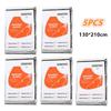 5 Pcs Emergency Reflective Thermal Blanket Space Blanket Designed For Body Warmer Outdoor First Aid Camping Hiking Travel