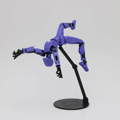 Mobiler Puppenständer, 3D-gedruckter Titan-Roboterständer, beweglicher Ständer, geeignet zum Sammeln, Desktop-Ornamente