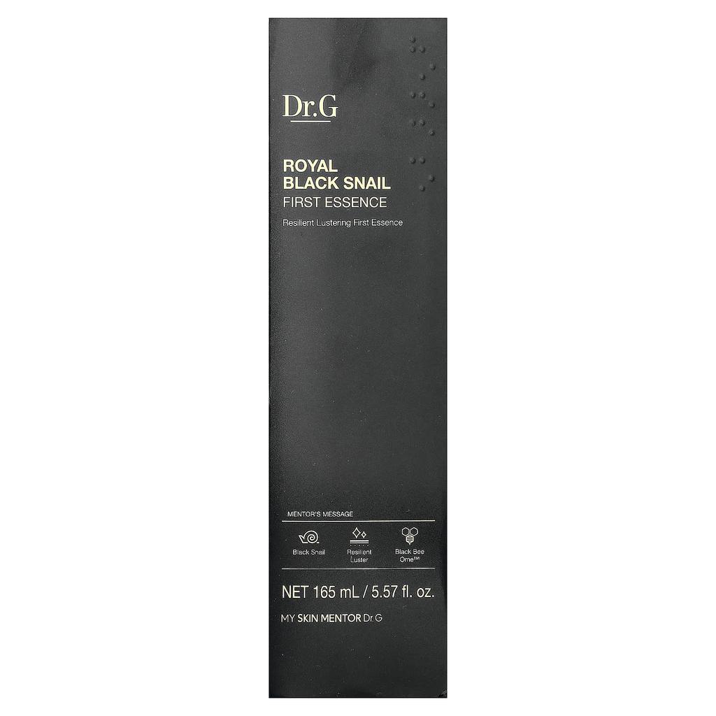 Dr. G, Royal Black Snail First Essence, 165ml (5.57 fl oz)