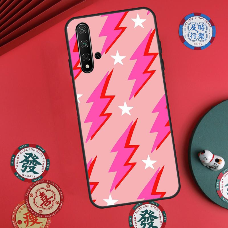 Lightning Bolt For Huawei Nova 12s 7i 8i 11i 12i Y73 Y70 Y90 Y60 Y72 Y61 Y91 9 10 SE P30 Pro P40 Lite Case