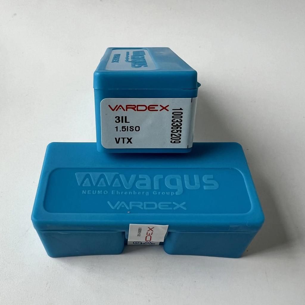 Original / 3IL1.5ISO VTX / Industrial indexable Carbide Inserts 10 Pcs