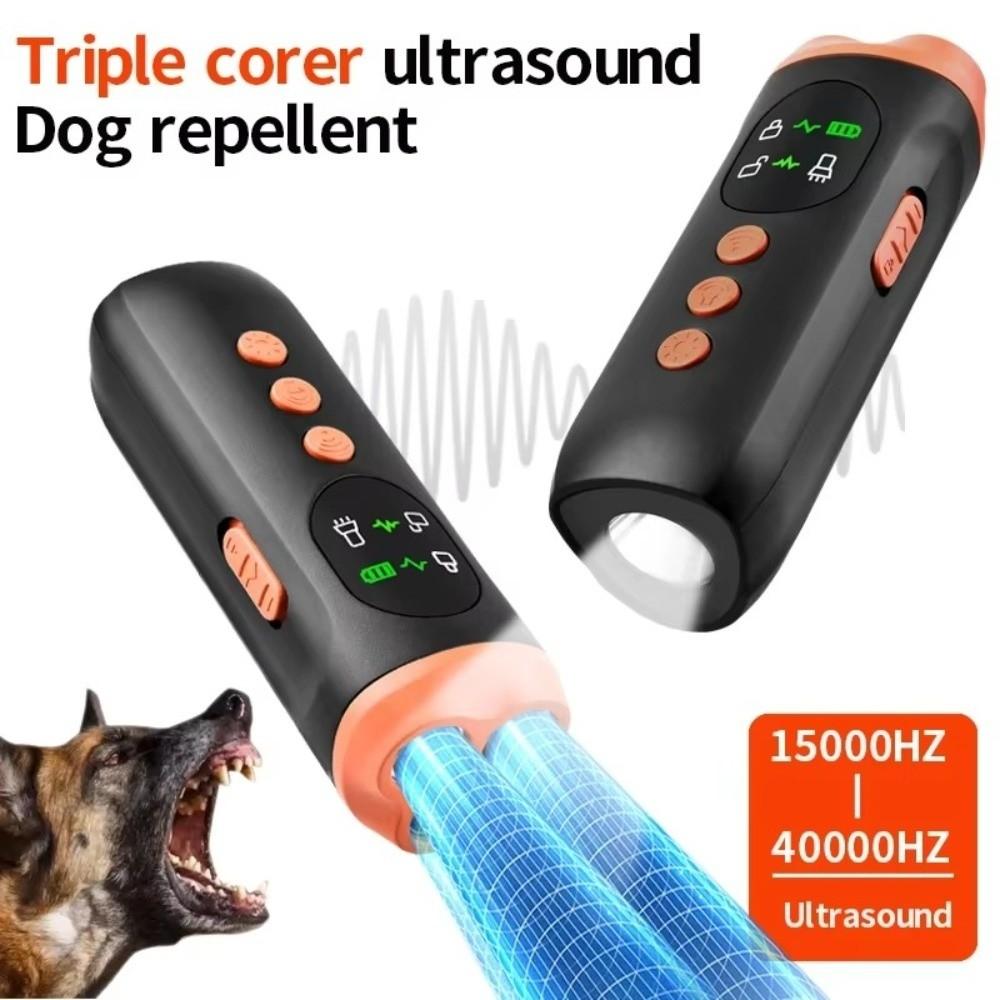 Handheld Ultrasonic Dog Bark Deterrent Portable Ultrasonic Dog Trainer Large Vicious Dogs