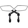 Motorcycle Mirrors Universal Scooter Rear View Mirrors for Yamaha YZF R1 R6 Honda Suzuki BMW Kawasaki