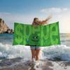 Meme P-Pepe the Frog Towel Quick Drying Beach Towels Are Suitable For Swimming Pools Camping Yoga And The Gym
