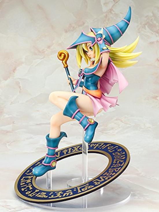 Duel Monsters Black Magician Girl Scale Plastic Painted Complete Figure Resale Yu-Gi-Oh 1/7
