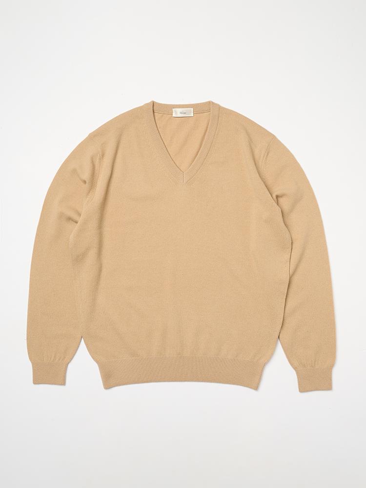 Berno 24Fw V-Neck Knit Beige M