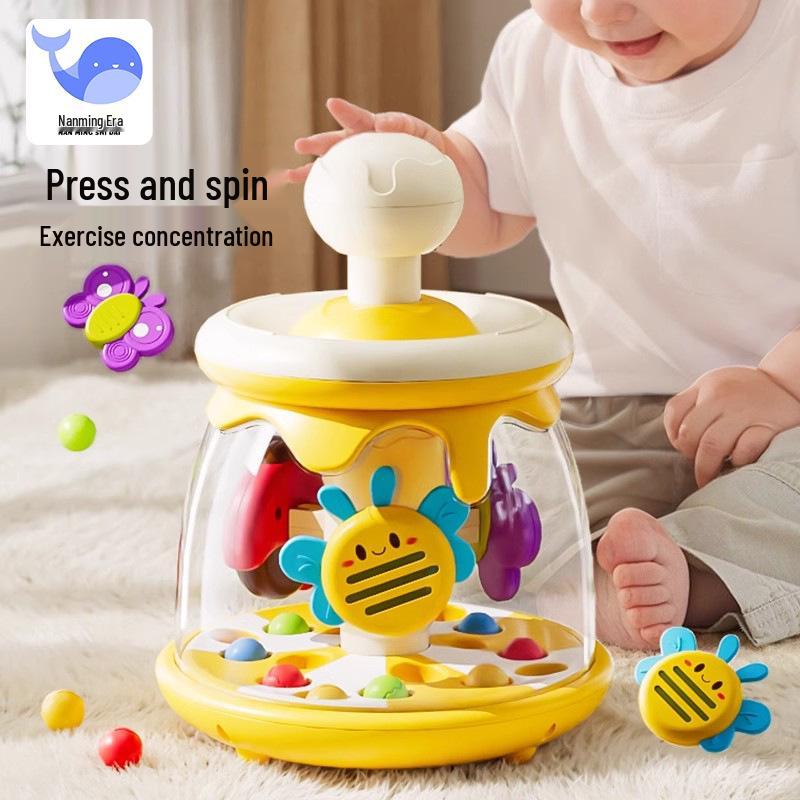 

Baby Insect Bouncing Spinner Toy - Educational Fun for Ages 6 Months to 2 Years