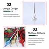 Christmas Tree Topper Standard Size Tree Top Decoration Plastic Christmas Tree Topper Electroplated For Christmas Theme Display