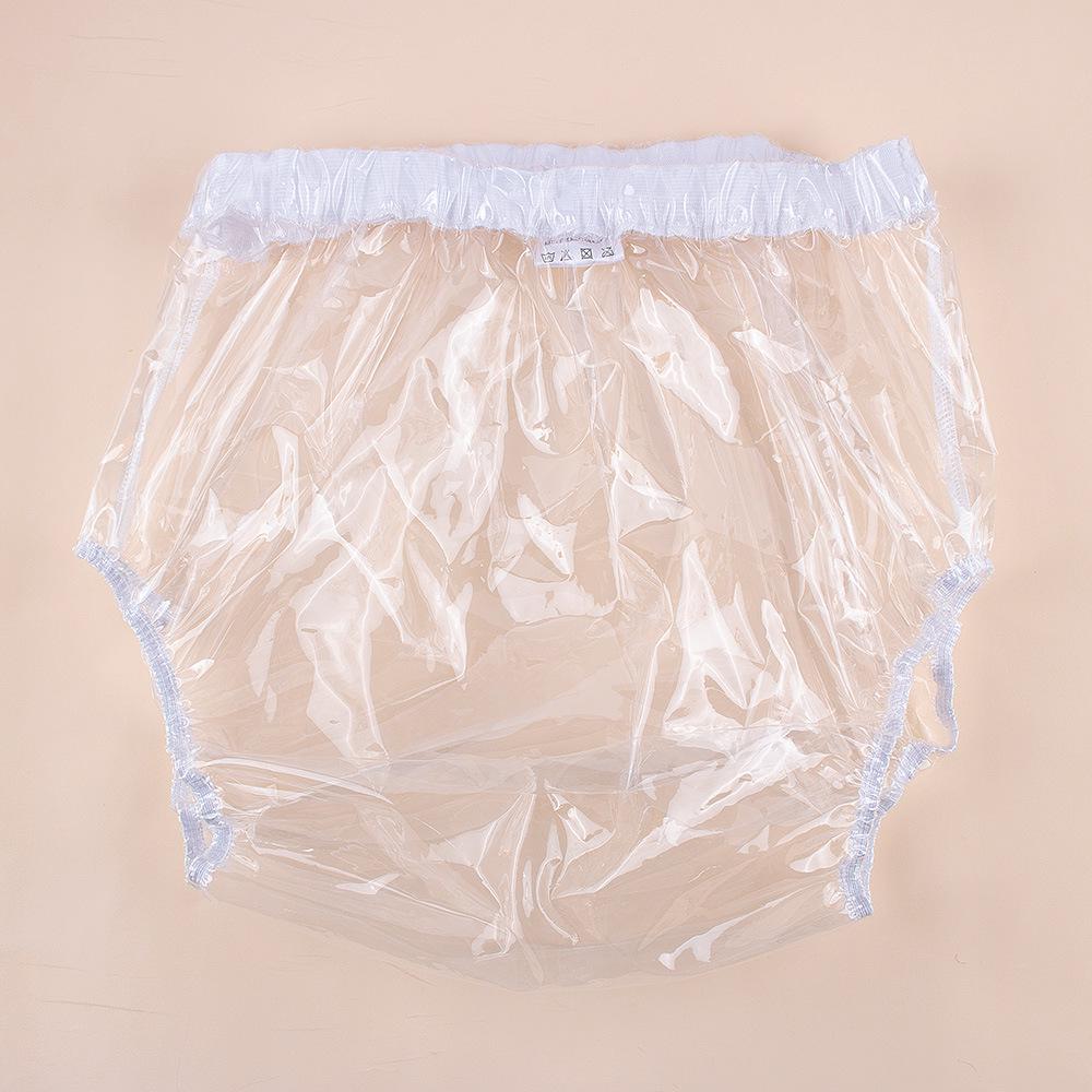 

Прозрачный ТПУ Водонепроницаемый Моющийся Подгузник - Дышащий, Непромокаемый, Подходит для АБДЛ. XS (Waist 1.5-2.1 ft, 40-60 lbs)