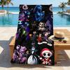 Nightmare Before Christmas Stylish Digital Printing Beach Towel Quick Drying Absorbent Blanket For Beach Pool Gym Travel Christmas Gift C9211507