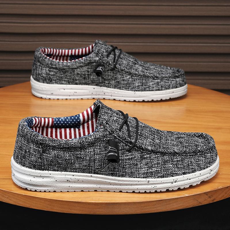 

Повседневная обувь для мужчин, вулканизированная обувь, мужская, легкая, удобная, дышащая, парусиновая обувь, большой размер 39-47, летние мужские кроссовки ручной работы 47 чёрный