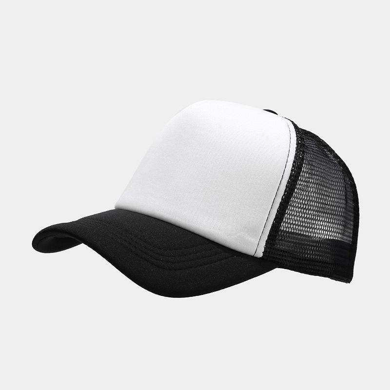 Wholesale Manufacture Embroidery Sublimation Print Mesh Blank 5 Panel Foam Custom Trucker Caps High Quality