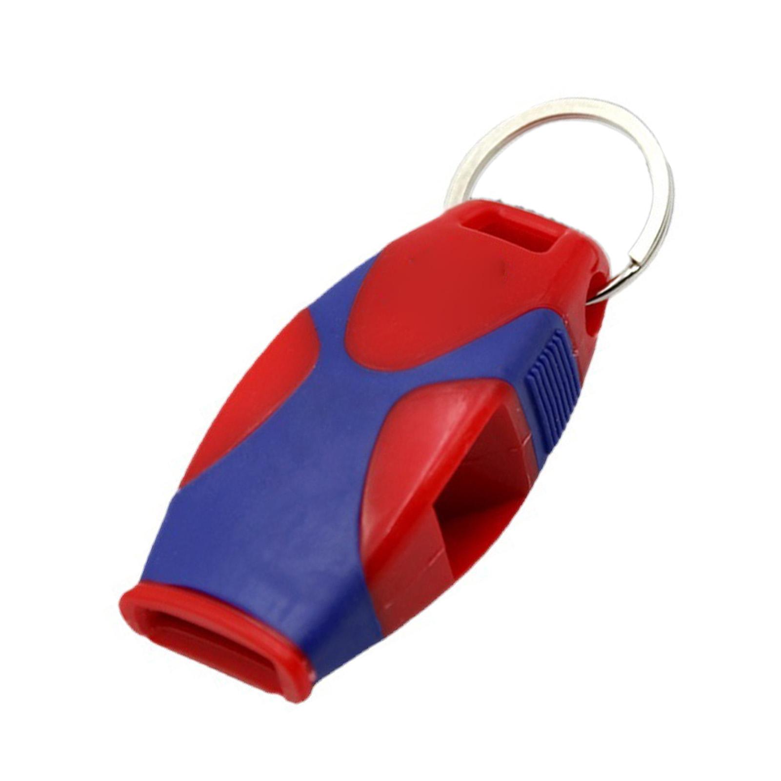 

Спортивный свисток без косточки Сильный пронзительный звук Четкий Большой звук Свистки для судей для футбольного баскетбольного матча Красный красный