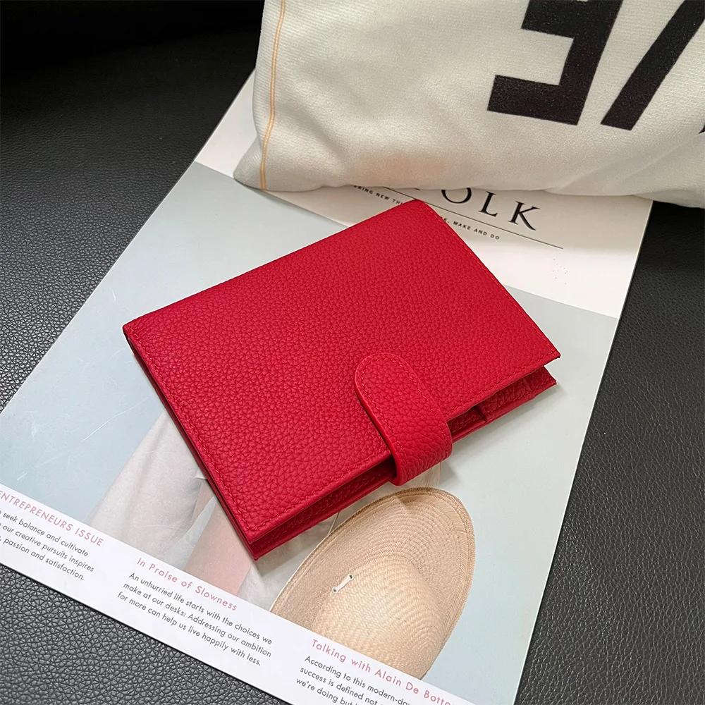 

Lanyard Passport Holder Travel Wallet Genuine Leather Passport Covers Women and Men Travel Essentials with Card Slots Pen Slot