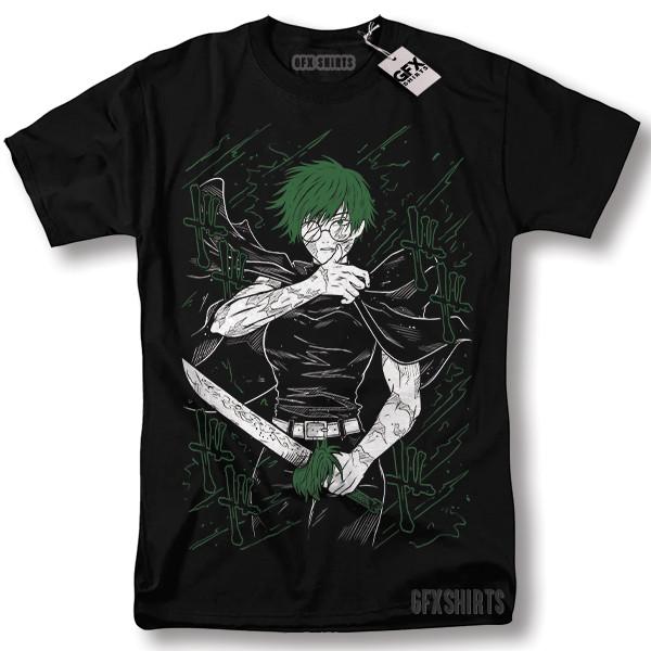 Jujutsu Kaisen Maki Zenin Maglietta Anime Manga Kawaii Cosplay Maglietta Grafica Maglietta Unisex