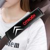 2pcs Car Safety Belt Shoulder Cover Pad For for Citroen C4 C3 C5 C1 C2 Berlingo C-Elysee C4-Picasso C4-Aircross Car stickers