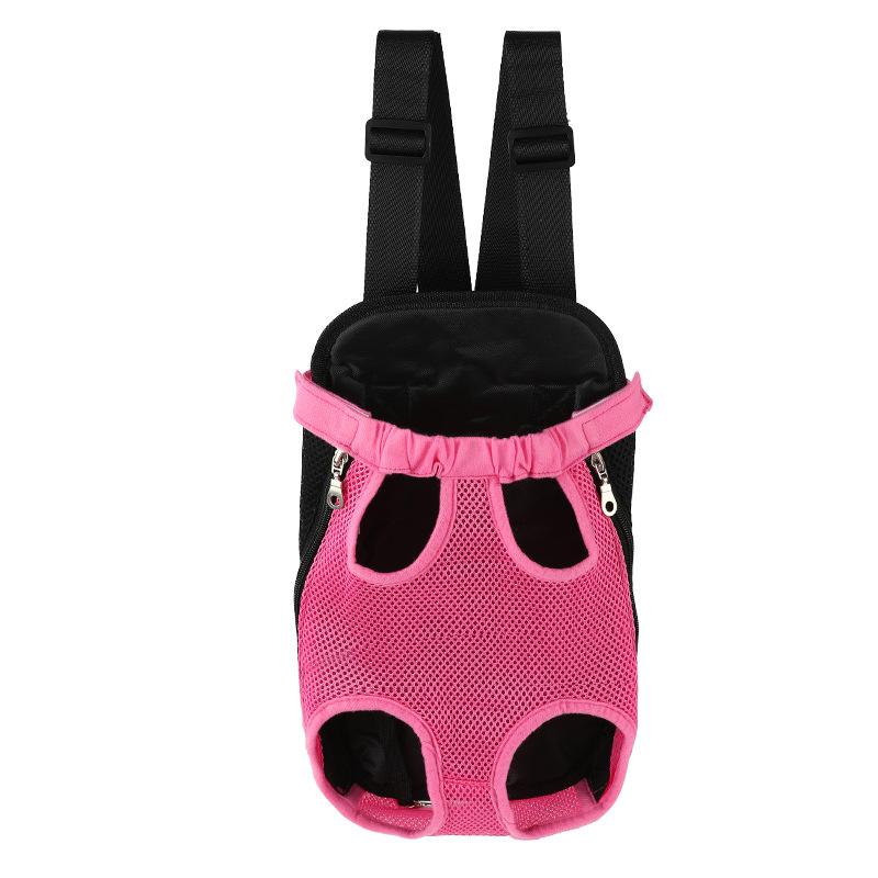 Breathable Pet Front Carrier Backpack, Portable Travel Bag for Small Dogs Cats Yorkie Teddy