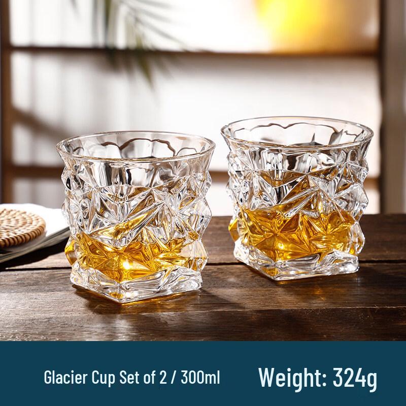 ZISIZ European Style Handmade Whiskey Glass Set