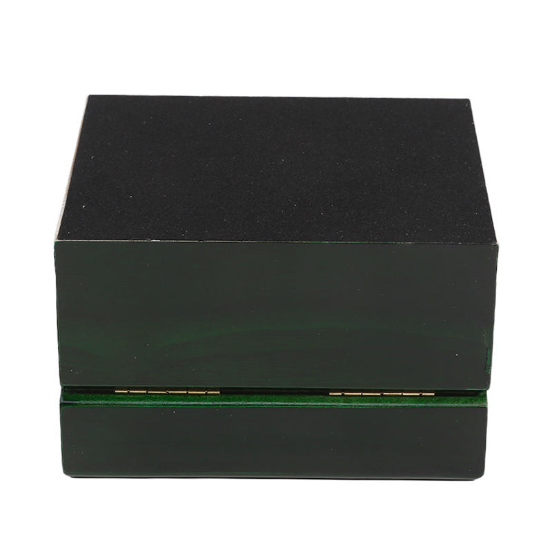 Holz-Uhrenbox mit Armbandhalter - 6 Fächer Vitrine für Herrenuhren Schmuck Armband Aufbewahrungs-Organizer