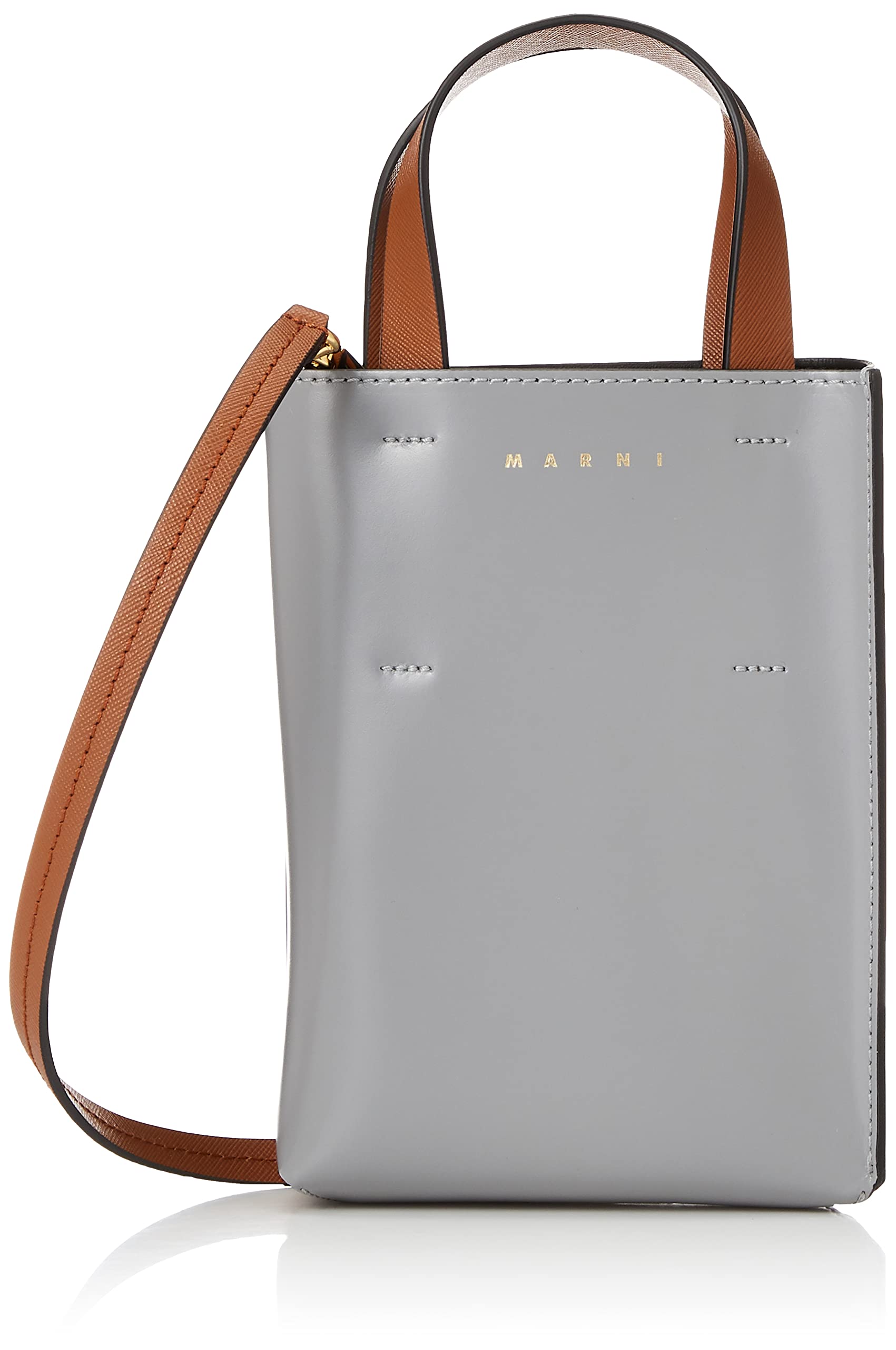 

Shoulder bag SHMP0050Y3LV639 MUSEO MUSEO [Marni] NORTH-SOUTH NORTH-SOUTH Women s ASH/PLUM/MOCA [Item]