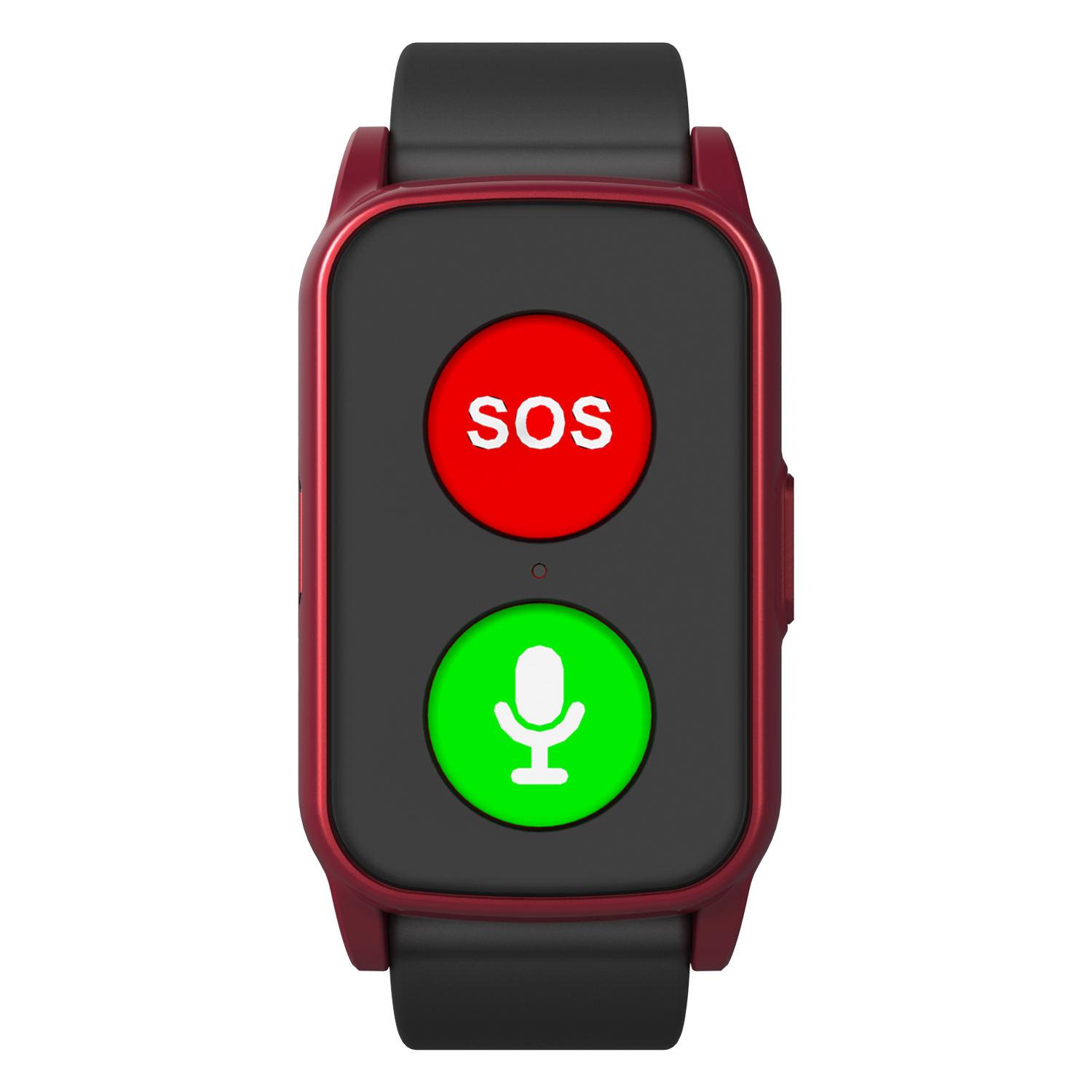 VS3 GPS Smartwatch for Elderly with SOS Voice Button 4G Portable Emergency Smart Watch for Elderly S7-(ZP)