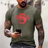Men's Short Sleeve T-Shirt With Movie And TV Print