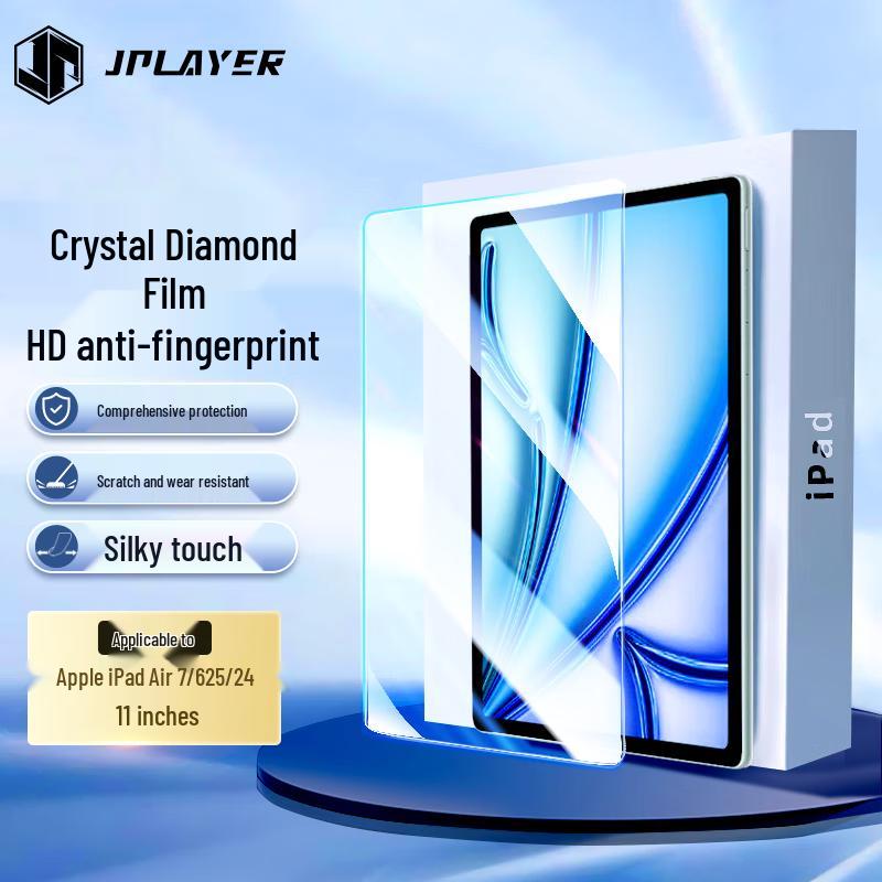 JPLAYER Tempered Glass & Paper-like Screen Protectors for Apple iPad