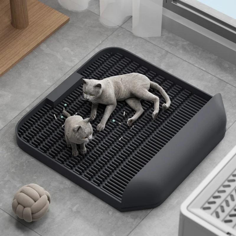 Cat Litter Mat Pet Toilet Waterproof Durable Pet Litter Box Mat Nonslip Sand Cat Washable Mat Clean Pad Pet Clean Supplies