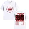 2026 Hot Sale  Ateez 2026 World Tour in Your Fantasy T-shirt Men Women Clothing Casual Cotton Oversized Short Sleeve