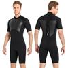 Men s Wetsuit Shorty 2mm Neoprene Full Body Diving Suits for Scuba Diving Surfing Swimming Water Sports Men Black XL
