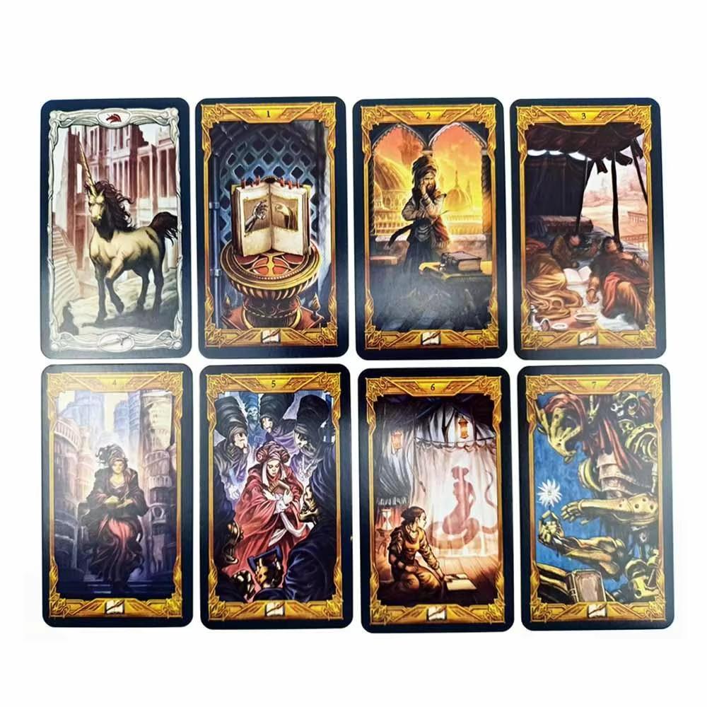 Epische Tarotkarten Ein 78-Karten-Orakel Englisch Visions Divination Edition Brettspiele
