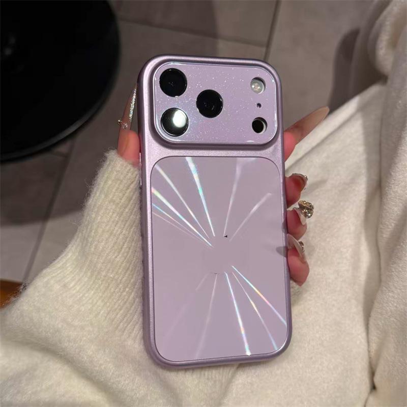 

Compatible iPhone 17 Pro Case with Large Window Design, Aurora CD Pattern, and 15 Pro Lens Protector for Apple 16 Pro. 13 Pro Max (6.7-inch)