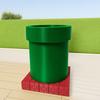 3D Printed Pipe Pen Holder, Desk Pencil Cup Storage Container, Multifunctional Succulents Planter Pot, Desktop Decoration for Home Office