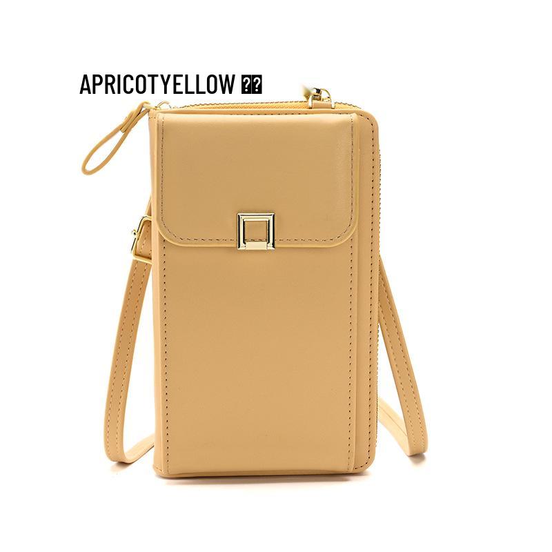 

Versatile Women s Crossbody and Shoulder Bag with Multi-Function Long Wallet жовтий