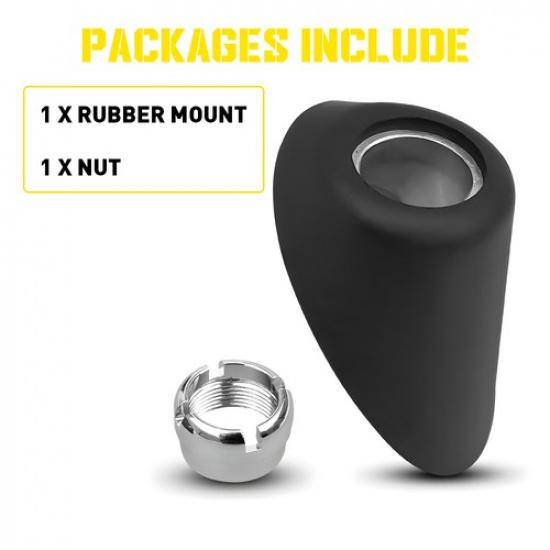 Fits 2005-2015 Antenna Tacoma Toyota Base Rubber Mount&Nut Ornament 86396-04040