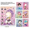24Sheets Demon Movie Hunters Stickers, Make a Face Stickers Party Favors