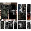 Phone Case For Samsung A55 A16 A56 A36 A35 A15 A53 A54 A33 A34 A25 A05S A52 A52S A14 A26 A71 Horror Anime Girl