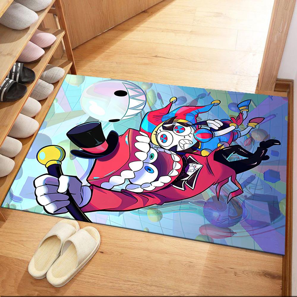I tappeti quadrati The Amazing Digital Circus sono un'ottima scelta per soggiorni, camere da letto, decorazioni per la casa e come regali.