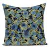 Decorative Throw Pillows Case Colorful 3D Plant Flowers Polyester Sofa Home Living Room Decoration Pillow Cushion Cover
