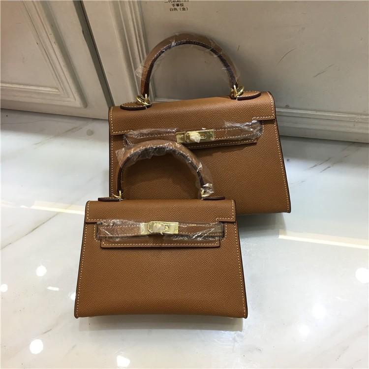 Ins Kuhleder Damen Tasche 2023 Neu Zweite Generation Doppel Schultergurt Palmenmuster Einzel Schulter Tragbar Messenger Bag Trend