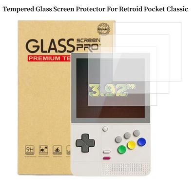 Retroid Classic Displayschutzfolie aus gehärtetem Glas für RPClassic Handheld-Spielkonsole