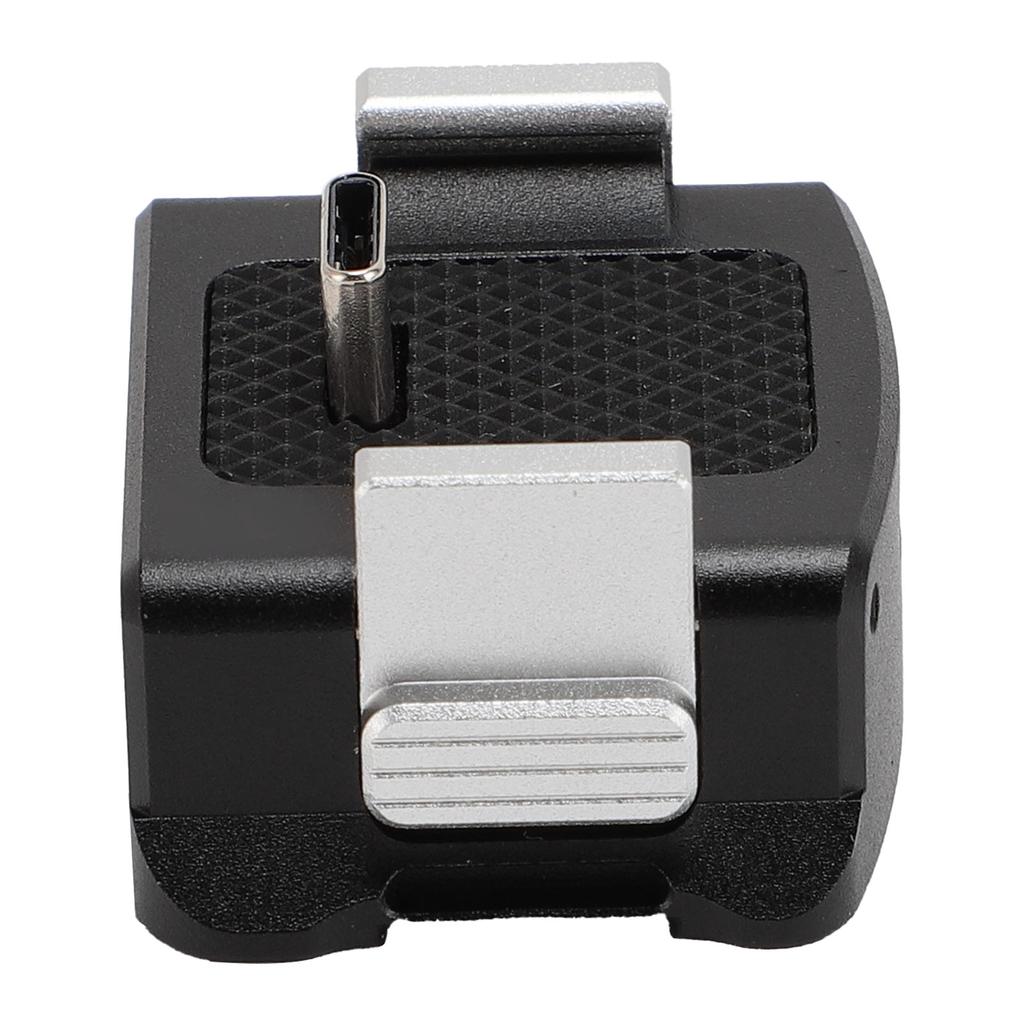 Sports Camera Charging Adapter Base Quick Release Type C Charging Dock with 14in Screw Hole