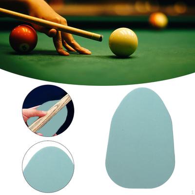 Snookerový kulečníkový hřídel leštič houbička hladítko čistič lehký přenosný pro hladké tahy