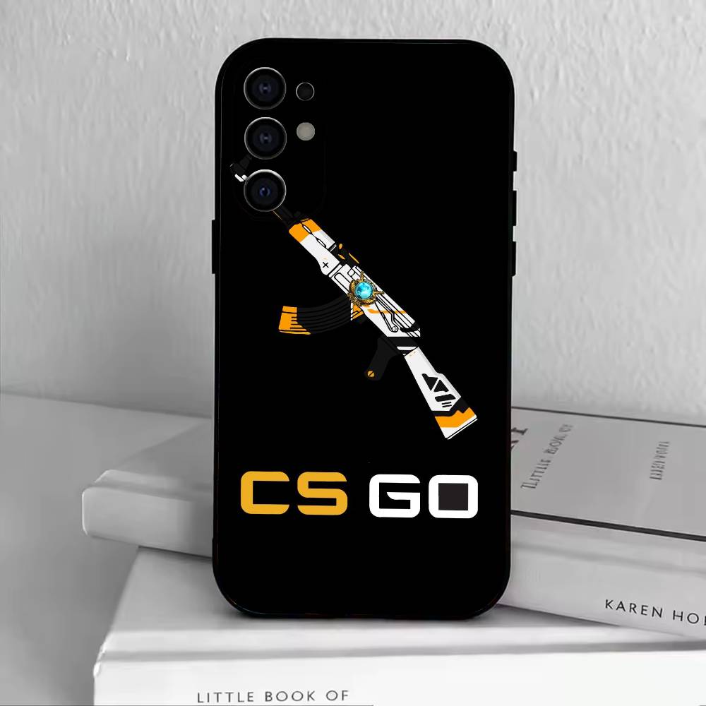 Game Counter Strike CS GO GO  Phone Case For Samsung S25,S24,S21,S22,S23,S30,Ultra,S20,Plus,Fe,Soft Silicone Black Cover
