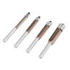 Pack of 4 Double Bushing Trim Shaping Slicers Set Tall Carbon Metal Woodworking Milling Divisions for Face Polishing and Furniture Crafting