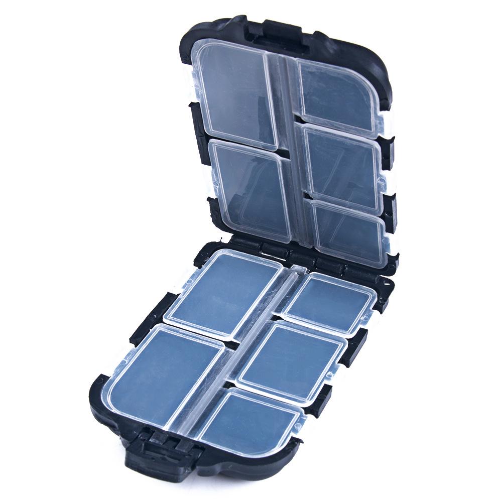 Fishing Tackle Box with 12 Compartments for Lures and Accessories