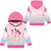 Girls Boys Hoodie Casual School Outdoor Sweatshirts For 2-12 Years Kids