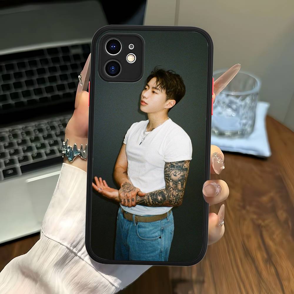 Singer J-jay P-park Phone Case For IPhone 14 11 12 13 Mini Pro Max 8 7 Plus X XR XS MAX Translucent Matte Cover