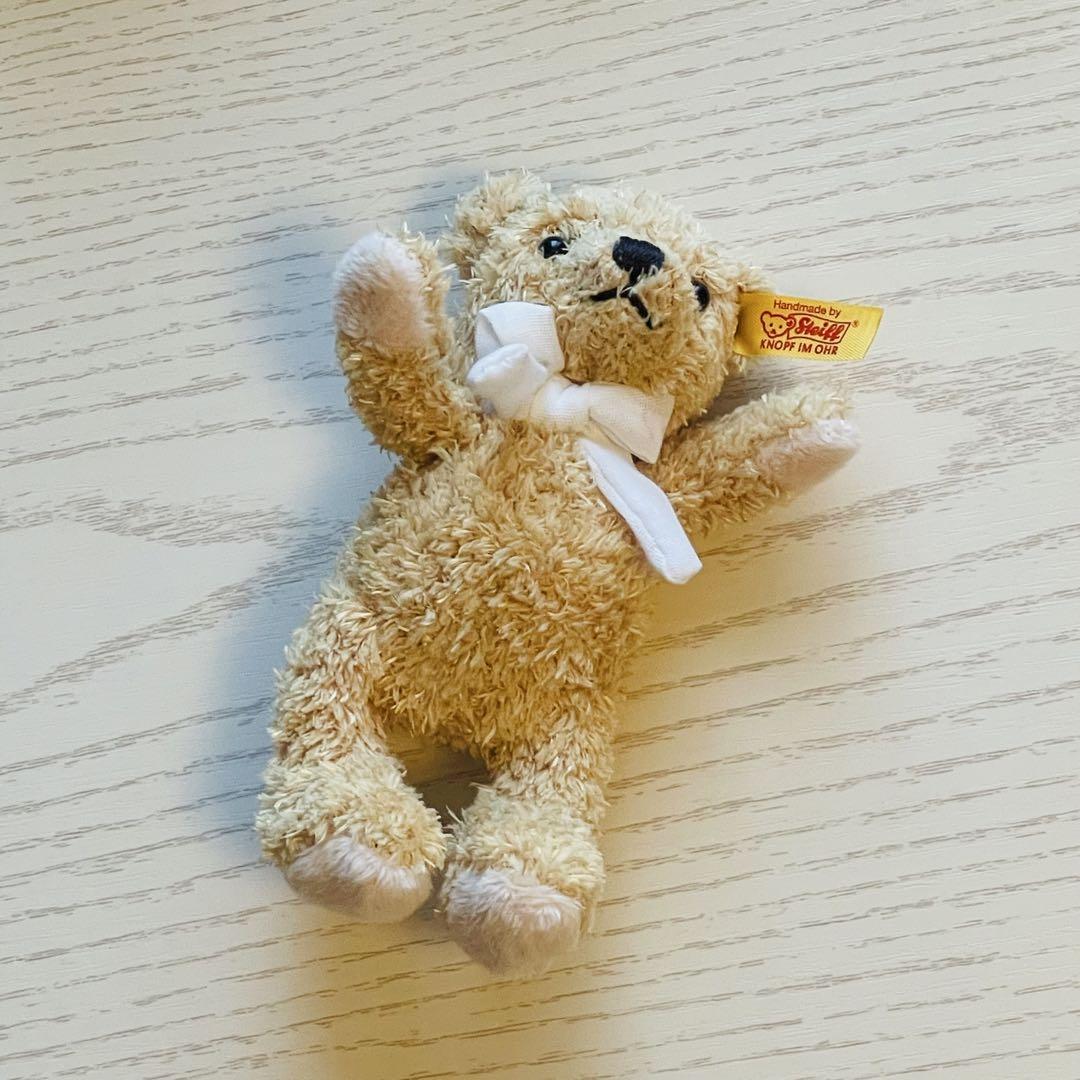 

[USED] Steiff Teddy Bear Keychain